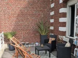 Spacieux apt avec terrasse proche plage