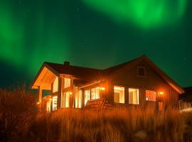 Northern Lights Oceanfront Cabin Lofoten，位于巴尔斯塔的酒店