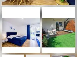 Apartament 3B Niebieskie Apartamenty z basenem krytym, odkrytym, salą zabaw, animacjami