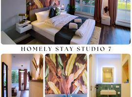HOMELY STAY Studio 7 - Elegant Self-Check-In Studio for Urban Travelers，位于慕尼黑的酒店