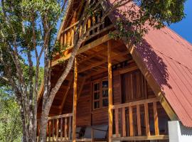 Chalé dos Campos，位于韦尔卡鲍的酒店