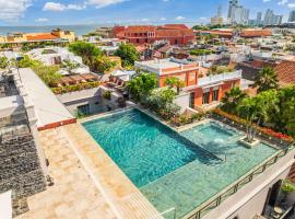 巴斯汀豪华酒店，位于卡塔赫纳的酒店