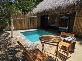 Fm Luxury villa viscaya Mini Playa y piscina privada，位于Nilo的酒店