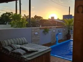 Casa aconchegante com piscina em Nova Tramandai, até 6 hospédes, não aceitamos pets