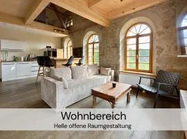 HexenburgbeiDresden 3 Zimmer Architektengaleriewohnung mit eigener Sauna, 2 Kaminen - Nähe Sächsische Schweiz Dresden