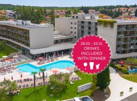 Hotel Park Plava Laguna，位于波雷奇的酒店