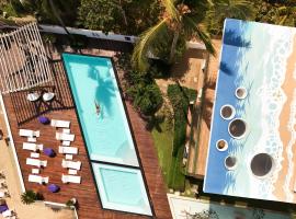 紫外线精品公寓，位于喀巴里特的带停车场的酒店