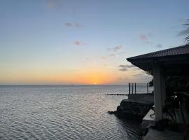 Pension Hiro Moorea avec Accès à la mer，位于Vaianae的酒店