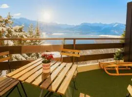 Vue imprenable sur les Alpes et Parking privé gratuit