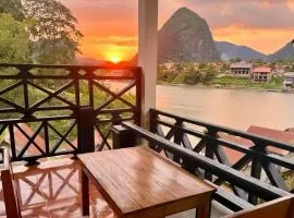 Nong Khiaw Meexai Sunset View