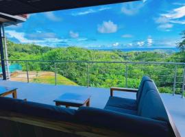 Casa Colibri Tropical Ocean View 5 min to Beach，位于尼科亚的酒店
