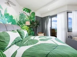 Tropical Studio at Tambuli Residences Ocean View by Dominik Pool Access & Balcony in Mactan