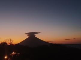 Eco lodge finca magdalena，位于Altagracia的木屋