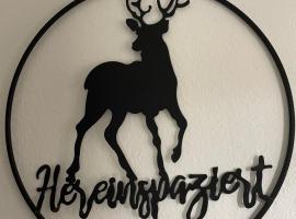 Ruhiges Apartment in Weissach - Nähe Porsche，位于魏斯萨赫的酒店