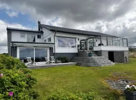 Exclusive Beachfront Villa in Åsa - Sauna, Jacuzzi & Panoramic Sea View, SE02102
