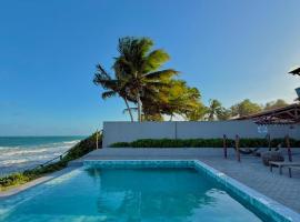 Flat StudioMar - beira mar até 4 p - pé na areia，位于科鲁里皮的酒店