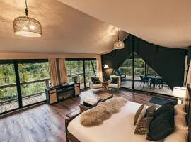 Luxury Glamping Tent - The Perch - Near Tryon Equestrain Center