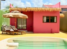 Rosa del Sol - Entire Private Villa with Pool，位于Calasiao的酒店