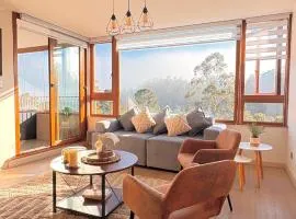 Moderno y exclusivo depto con vista a la laguna grande