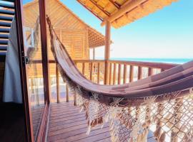 Chalet Paraiso Canoa 3 na praia - Canoa Quebrada，位于阿拉卡蒂的酒店