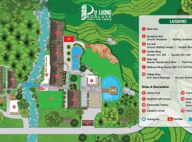 Pu Luong EcoLuxe Resort & Spa，位于Pu Luong的带泳池的酒店