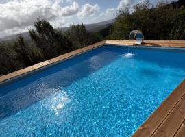 Ca&rsquo;del Borgo B&B Country House，位于奥利亚斯特罗奇伦托的带泳池的酒店