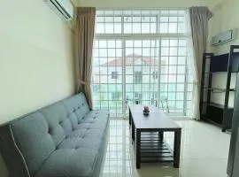 Cozy 2-Bedroom Balcony Suite with Living Room