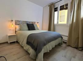 Habitación Sant Jeroni en Casa Camí de les Aigües Monistrol de Montserrat，位于莫尼斯特罗尔的酒店