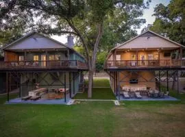 2 Lakefront Homes Dock Access Firepit Sleeps 24