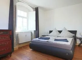 Wachsmuts gemütliche Bleibe mir alter Wandmalerei