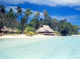 Les Tipaniers Hotel，位于Motu Tiahura的酒店