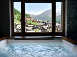 The Dom Hotel Saas-Fee operated by Dorint，位于萨斯费的酒店