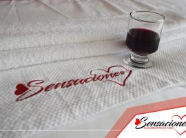 Motel Sensaciones，位于拉塔昆加的带热水浴缸的酒店