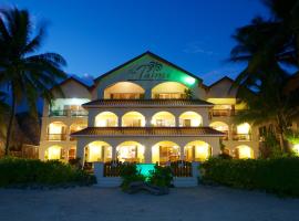 棕榈树海滨套房酒店，位于圣佩德罗的酒店