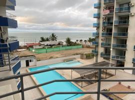 Departamento frente al mar edificio Arena Plaza，位于通苏帕的酒店