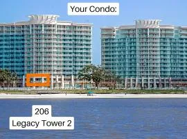 Beachview Condo at Legacy Tower 2 -206 - fully furnished 2 bedroom 2 bathroom
