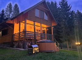 Dom na Mazurach Zatoka Leśna，位于Wieniec的酒店