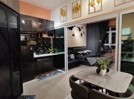 HI Studio Mesahill Premier with Bathtub-WIFI & NETFLIX，位于汝来的带泳池的酒店