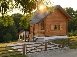 Wooden fairy tale vacation house