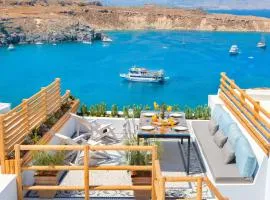 Lindos Shore Summer House with Jacuzzi and sea view !!!