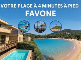 Villa di Favona 4 chambres piscine privée，位于孔卡的酒店