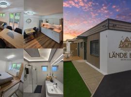 L&auml;ndle Lodge, Ferienwohnung nahe Bregenz, Lindau und Bodensee，位于Hohenweiler的滑雪度假村