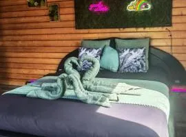 Chalet cosy avec vue imprenable