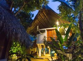 班布伊克卡巴纳宾馆，位于圣奥古斯蒂尼罗的木屋