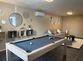 Duplex 6 pers 3 Ch, Billard & Netflix, tout équipé