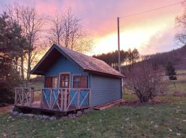 Cabane Au bois du Haut Folin，位于Saint-Prix的酒店