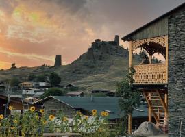 A North Homestay，位于Omalo的宠物友好酒店