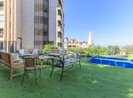 GlassHaus Rooftop 2-BR W Pool & Terrace in Ghazir
