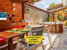 Jaden Kreyol - Gîte central, spa, piscine, BBQ