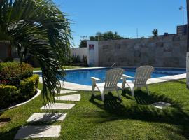 Departamento equipado muy cerca de Playa，位于曼萨尼约的酒店